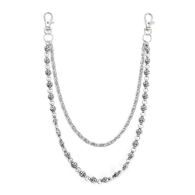 Women Accessories Pk - Corrente jeans de camada dupla hip