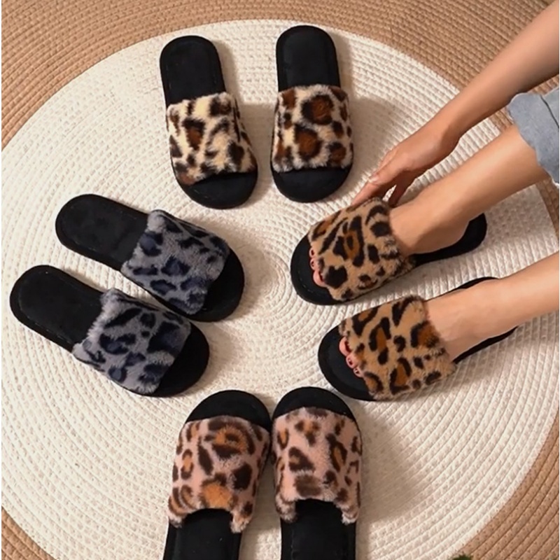 Women'S Shoes And Accessories - 2025 inverno quente fofo peludo leopardo