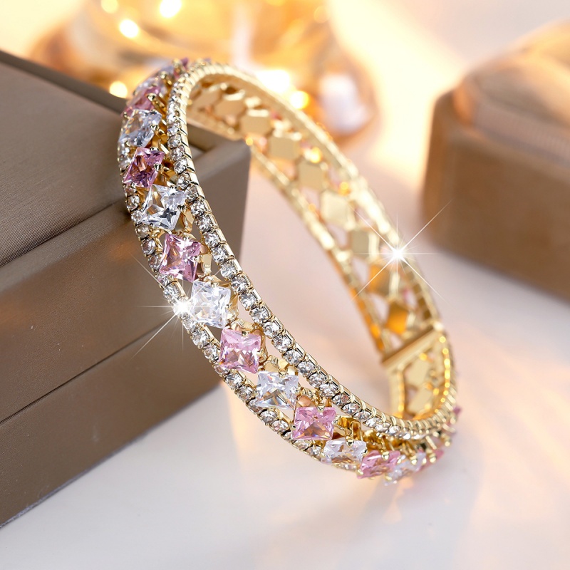 Women Accessories Pk - Pulseira Redonda Quadrada Personalizada e Versátil