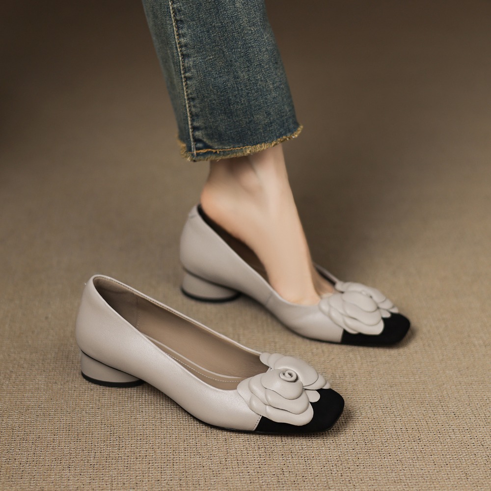 Moda flor único sapatos outono - Women'S Shoes And Accessories avaliação e preço