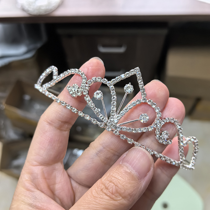 Coroa de Noiva em Cor Prata co - Women'S Formal Accessories avaliação e preço