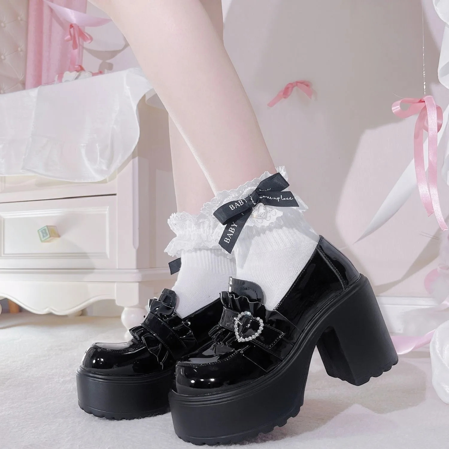 Sapatos de couro pequenos mary - Women'S Accessories Trends 2025 avaliação e preço