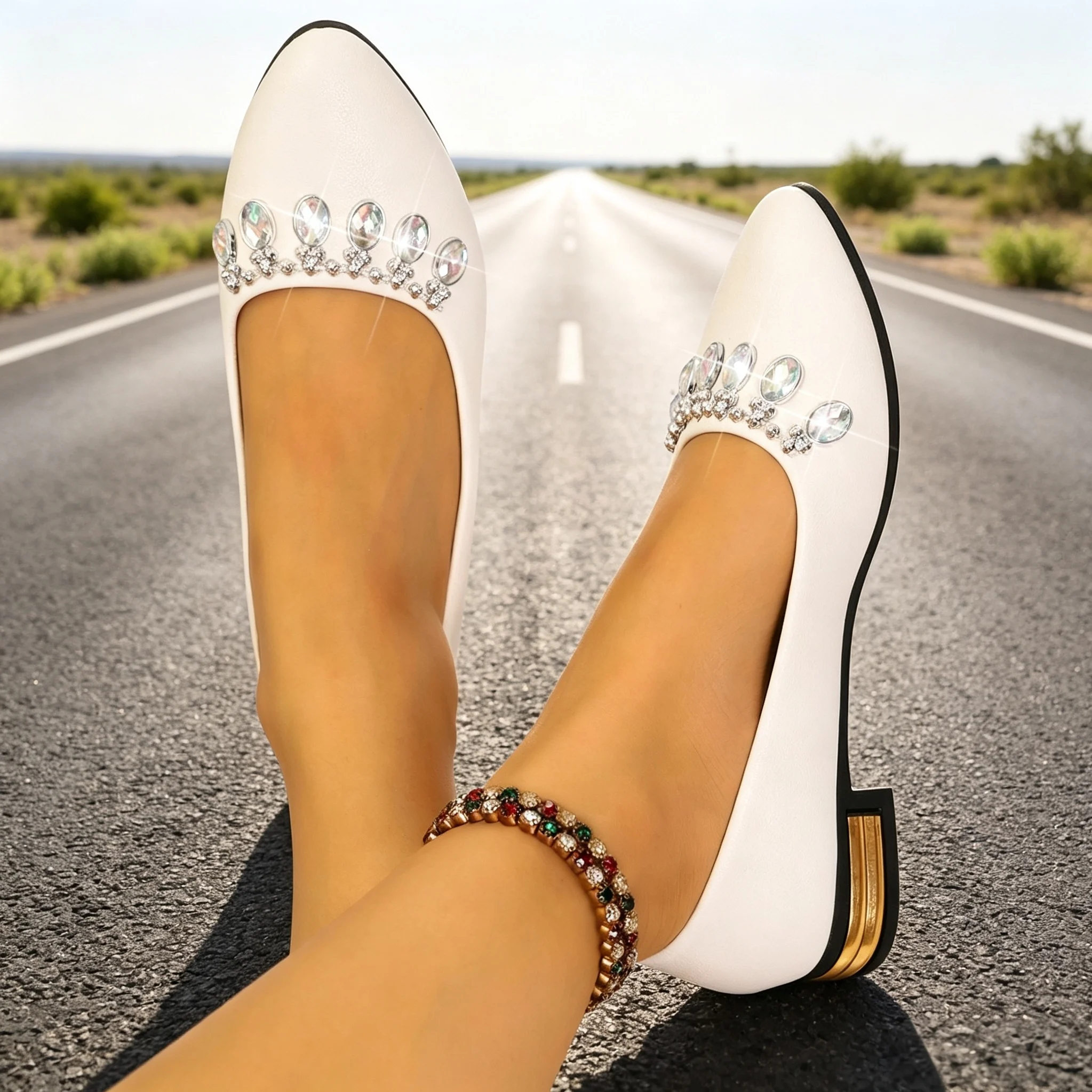 Sapatilhas Femininas de Bico F - Women'S Shoes And Accessories avaliação e preço