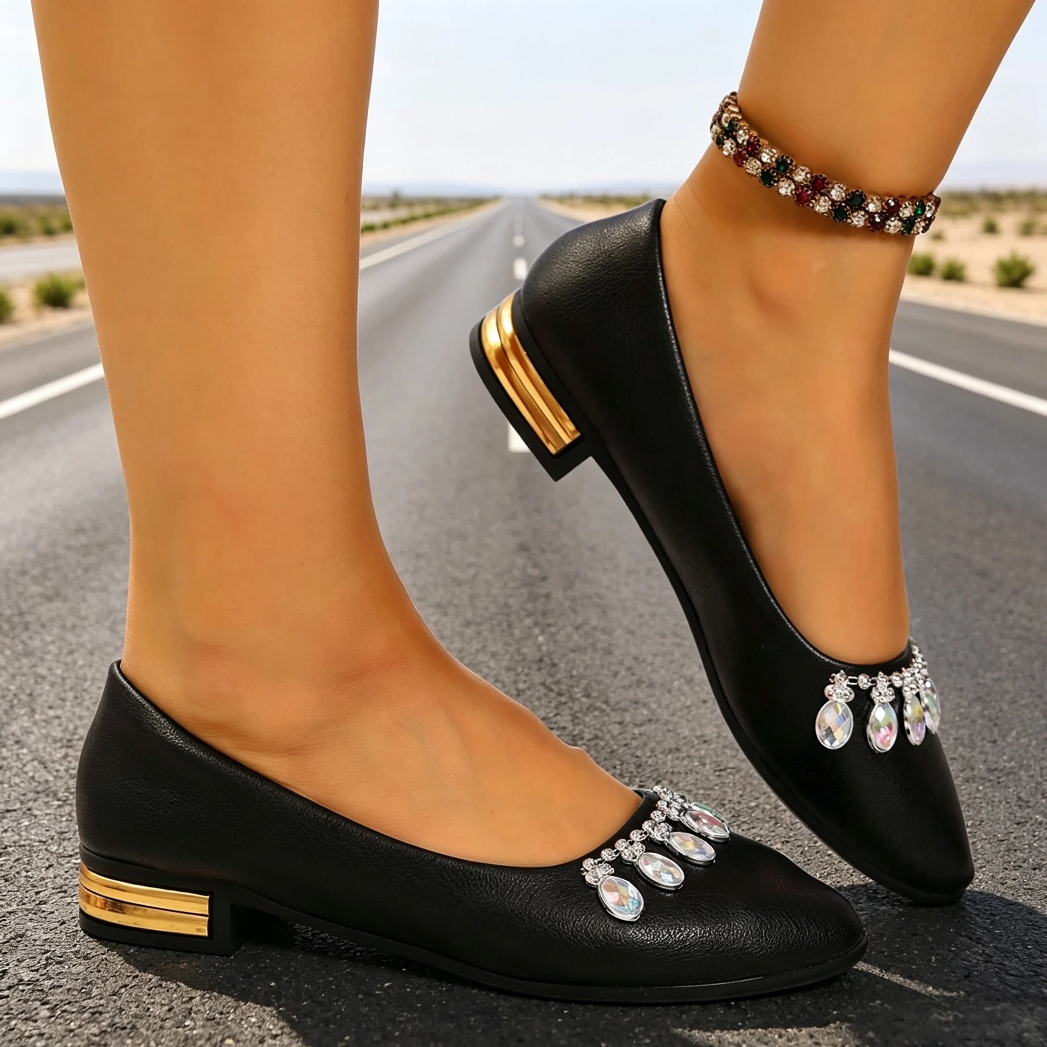 Sapatilhas Femininas de Bico F - Women'S Shoes And Accessories avaliação e preço
