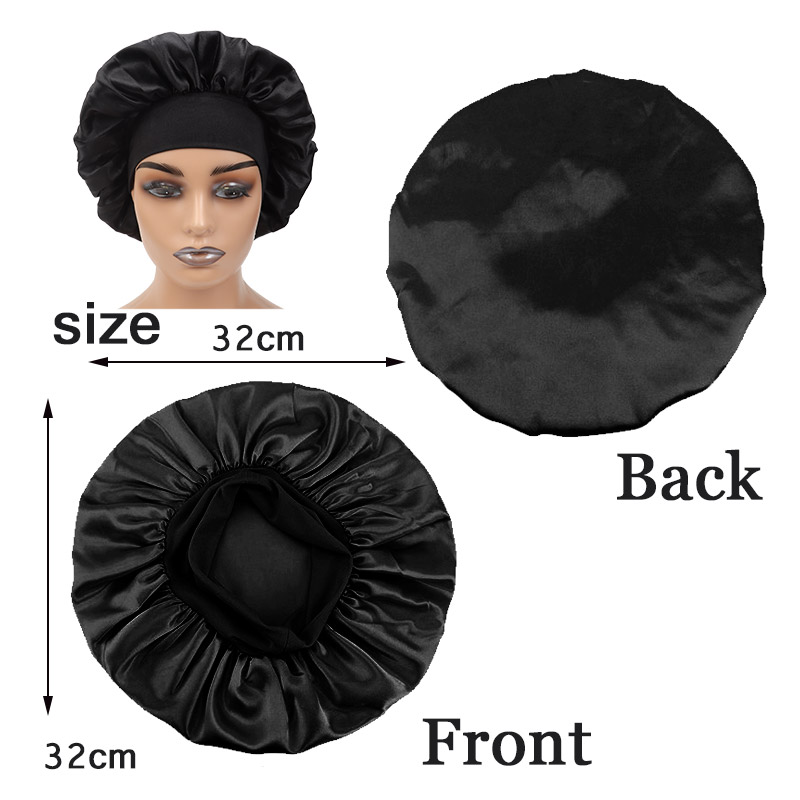 Conjunto de 3 Toucas de Cetim  - Women Accessories Logo avaliação e preço