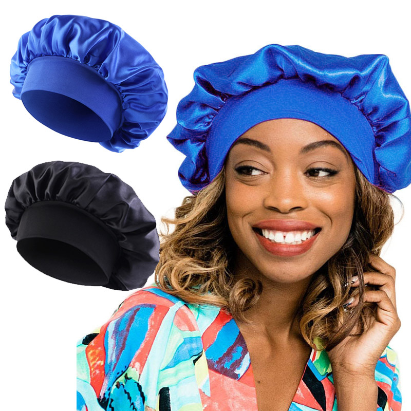 Conjunto de 3 Toucas de Cetim  - Women Accessories Logo avaliação e preço
