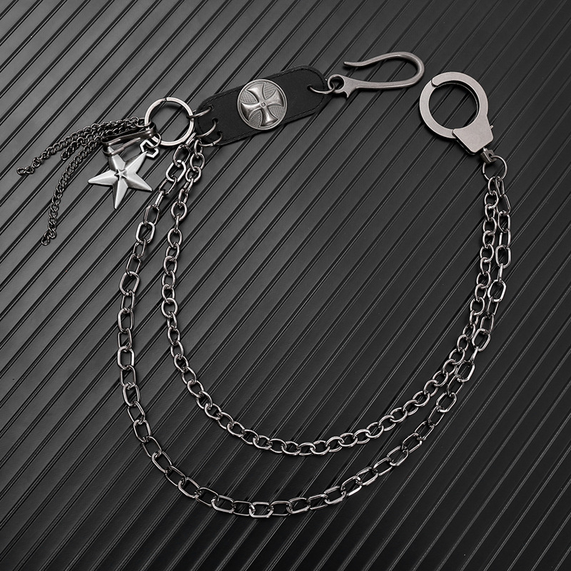 Punk steet couro chaveiros cor - Women Accessories Pk avaliação e preço