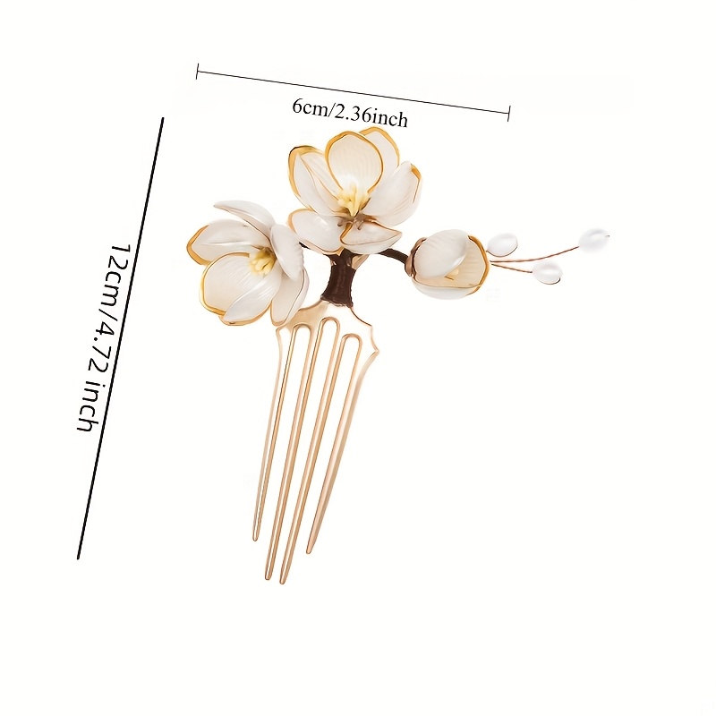 Pente de Cabelo Estilo Chinês  - Women'S Formal Accessories avaliação e preço