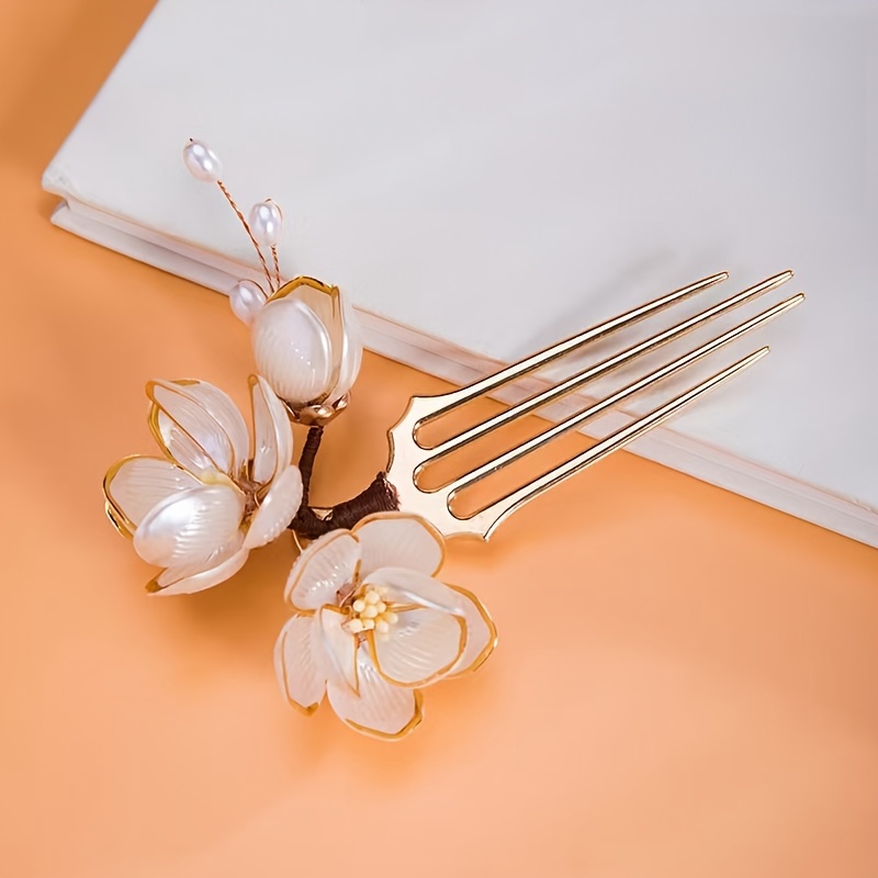 Pente de Cabelo Estilo Chinês  - Women'S Formal Accessories avaliação e preço